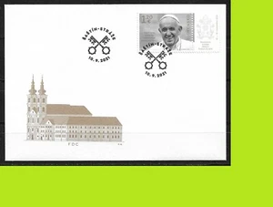 Slovakia 2021 The Visit of Pope Francis to Slovakia - FDC - Picture 1 of 2