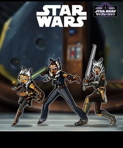 FiGPiN Ahsoka 3-Pack Star Wars Celebration Japan Exclusive Sealed LE250!!! - Bild 1 von 2