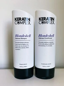 Keratin complex Blondeshell Debrass Shampoo And Conditioner 13.5 Oz - Picture 1 of 5