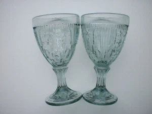 Pair of Rarest Vintage USSR Russian Propaganda Vodka Glass Space Rocket Kremlin - Picture 1 of 9