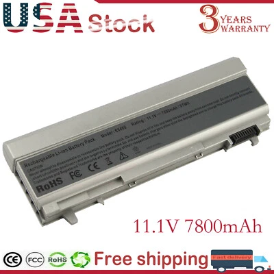 Batería para Dell Latitude E6400 E6410 E6500 E6510 PT434 W1193 KY477 KY265 PT437 Foto 1 de 4