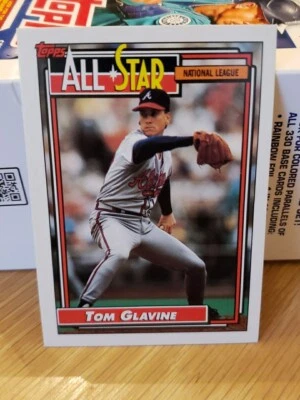 Tom Glavine 1992 Topps - All-Star #395 Atlanta Braves  Foto 1 de 2