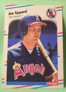 1988 Fleer Update - Jim Eppard #U-13 (RC) - California Angels  - Picture 1 of 2