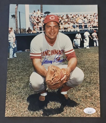 JOHNNY BENCH Signed Limited Edition RON LEWIS 8x10 Photo-HOF-CINCINNATI REDS-JSA - Image 1 of 4