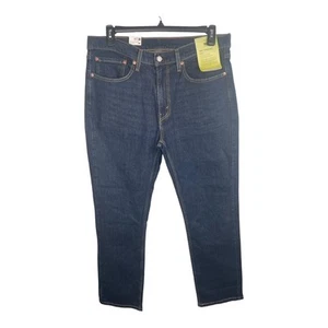 Levis 514 Jeans Mens 36x30 Blue Denim Straight Leg Flex Stretch Performance - Picture 1 of 15