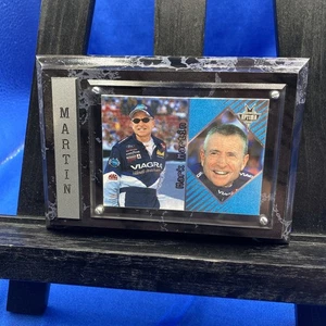 Mark Martin Press Pass Optima 2001 5x6 Plaque - Picture 1 of 5