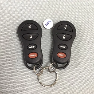 Pair Liberty Remote 04602260 AA Jeep 2002-2004 key Transmitter Key Genuine - Image 1 of 4