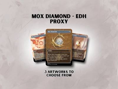 Mox Diamond - Custom Magic: The Gathering Card - Image 1 of 4