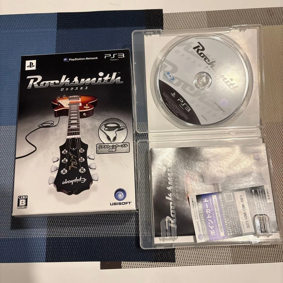 Rocksmith (Real tone cable included)  PS3 book  Japanese - Image 1 of 2