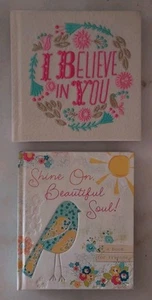 Hallmark Motivational Book Lot of 2 Books I Believe In You & Shine On Beautiful - Bild 1 von 4