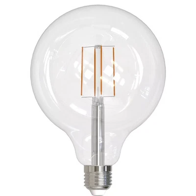 Bulbrite Fully Dimmable LED Filament - Clear G40 Bulb - E26 Base - 2700K - Image 1 of 3