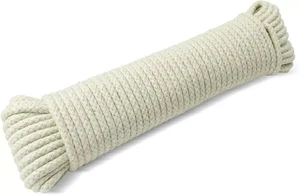 Washing line Rope Clothes Dryer Line Strong Nylon Rope Traditional Polley Jute - Picture 1 of 5