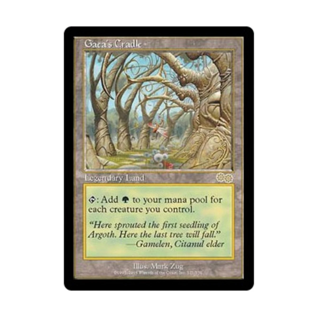 Gaea's Cradle Land Magic: The Gathering Trading Card Games Urza's