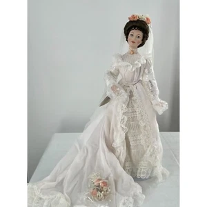 Georgetown Collection Catherine Victorian Bride Doll Joyce Reavey C0A NUOVO 1994 - Foto 1 di 13