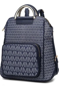 MKF Collection Vegan Leather Backpack Purse for Women Ladies Fashion Travel Bag - Picture 1 of 5