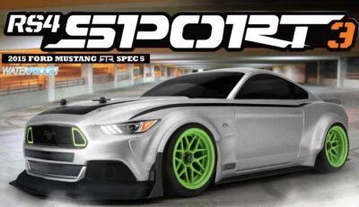 HPI 1/10 RC Car BODY Shell 2015 FORD MUSTANG 200mm -CLEAR- #116534 - Image 1 of 4