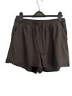 Old Navy Womens Black Go Dry Active Drawstring Lined Athletic Shorts Size Large