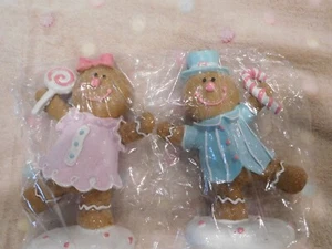 Glitzernde Lebkuchen Kinder Figuren - 2 Stück - von Valerie - Bild 1 von 3