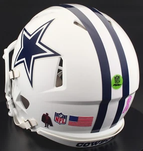 DALLAS COWBOYS NFL Riddell SPEED Full Size Authentic Football Helmet - Picture 1 of 6