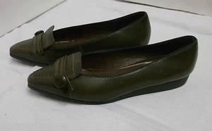 Zapatos señora de lote antiguo Ballerina Mattil Germany marrón talla 35,5 zapatos vintage 60s - Imagen 1 de 1