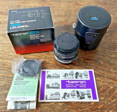 Tamron 28mm F2.8 (CW-28) Adaptall Olympus OM Mount 8020683 - Original Box + More - Image 1 of 4