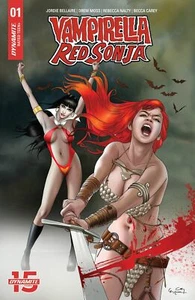 Vampirella Red Sonja #1 Paralel Evren Istanbul Gunduz Exclusive Variant signed - Picture 1 of 8
