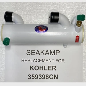 NUEVO Intercambiador de calor Seakamp Kohler 359398-S 8EOZ 2-1/2 x 10-1/2 CuNi - Imagen 1 de 3