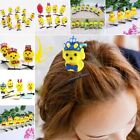 3D Spring Hair Clip Bowknot Headwear Funny Duckbill Clip  Children