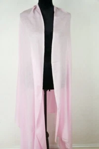 Baby Pink Cashmere Bridesmaid Wrap Oversized Scarf Large Shawl Blanket Ladies - Bild 1 von 9