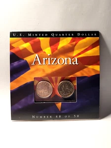 State Quarters - Coins of America U.S. Minted Quarter Dollar Set #48 Arizona (2) - Picture 1 of 5