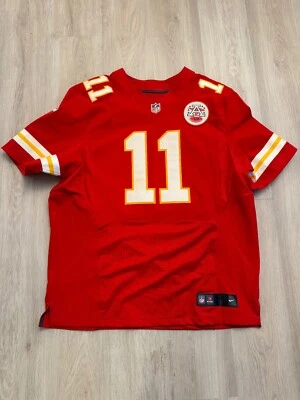 Camiseta Nike On Field Elite Alex Smith Kansas City KC Chiefs NFL Talla 52 Para Hombre 2XL Foto 1 de 4