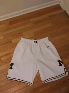 Michigan Wolverines NCAA Jordan Game Style Basketball Shorts Men's Size XXL - Picture 1 of 10