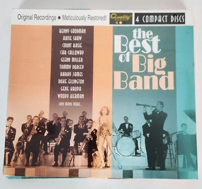 The Best of Big Band 4 CD Set New Sealed Benny Goodman Count Basie Artie Shaw - Image 1 of 4
