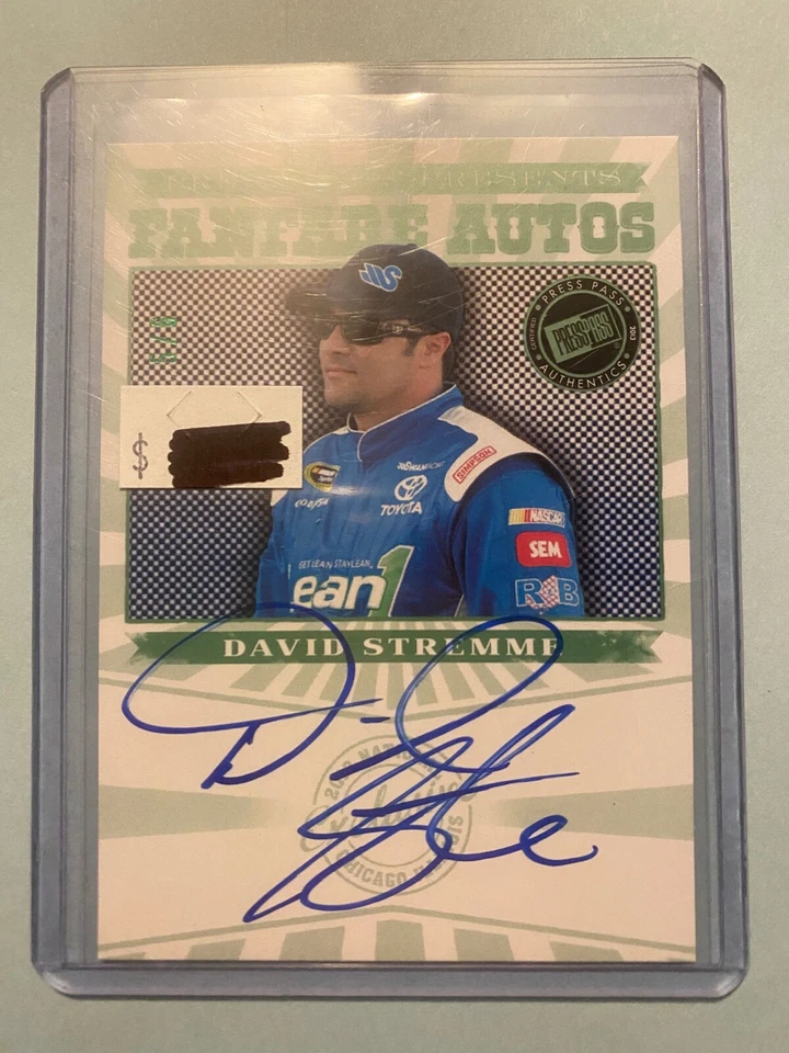 A23,840 - 2013 Press Pass Fanfare Autographs Green #DS David Stremme/6 - Image 1 of 1