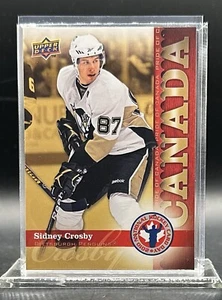 2010 UD National Hockey Card Day Sidney Crosby Team Canada Pittsburgh Penguins - Picture 1 of 2