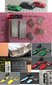 MODELLI AUTO 1/87 WELLY, specchietti laterali, assi 1/64, loghi verticali Mercedes Benz - Foto 1 di 14