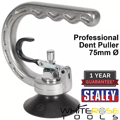 Sealey Dent Puller 75mm Diameter Suction Cup Panel Bodyshop Tool Professional  - Image 1 of 3