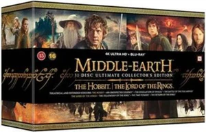 Middle Earth Ultimate Collection Ed 4K UHD Blu Ray 31 Discs Movie Film - Picture 1 of 1