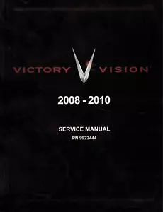 Manual de reparación/servicio Victory genuino para concesionarios/propietarios 2008-2010 Vision - Imagen 1 de 2