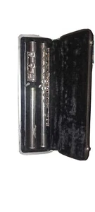 Antique F.E. Olds & Sons Ambassador USA Silver Flute - Picture 1 of 1