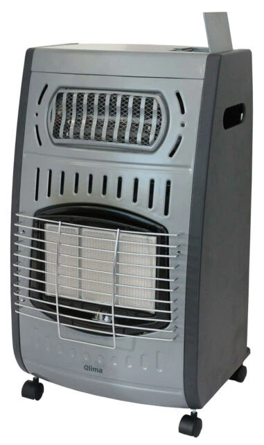 Qlima GH 3062 RF 6200W Stufa a Gas Ventilata - Nera