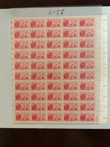 Hoja de estampillas de Estados Unidos C55 - correo aéreo - peine. envío! - Imagen 1 de 1