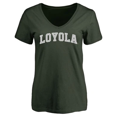 Women's Green Loyola Greyhounds Everyday T-Shirt - Image 1 of 2