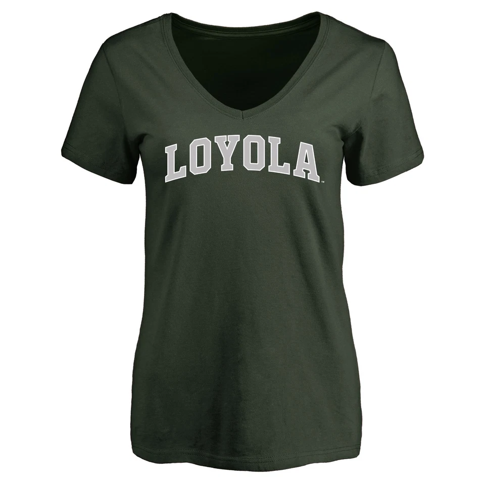 Women's Green Loyola Greyhounds Everyday T-Shirt - Image 1 of 2