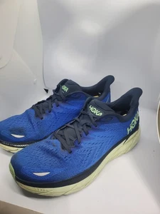 HOKA One One Clifton 8 Running Shoes Blue Colorways Size 13D - Picture 1 of 7