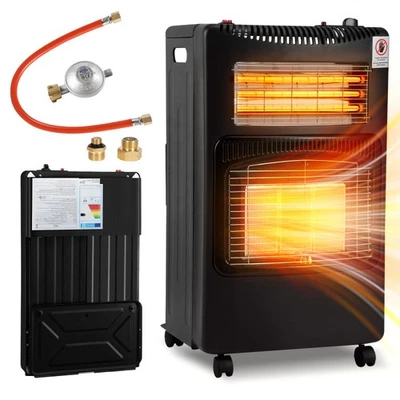 Gasheizung Gasheizer Gasheizofen Infrarot Katalytofen 4200W Heizstrahler Camping - Bild 1 von 4