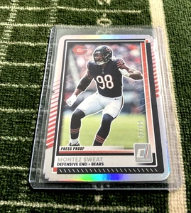 2025 DONRUSS DIE CUT PRESS PROOF 03/99 MONTEZ SWEAT - Picture 1 of 2