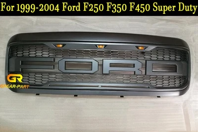 Parrilla para Ford F250 F350 Super Duty 1999-2004 parachoques delantero parrilla estilo Raptor Foto 1 de 4