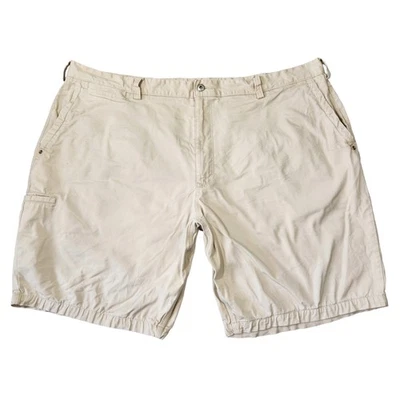 Pantalones Cortos Carga Duluth Trading Co Para Hombres 48 Beige Lona Ropa de Trabajo Utilidad Exterior Foto 1 de 4