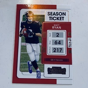 2021 Panini Contenders - Matt Ryan #4 - Football Tranding Card - Picture 1 of 2
